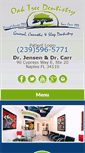 Mobile Screenshot of oaktreedentistrynaples.com